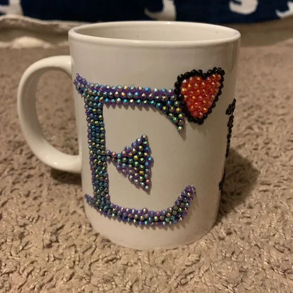 NWT handcrafted Customize your own mug 🥰🤩💙💙 - Picture 3 of 5